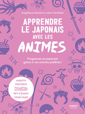 cover image of Apprendre le japonais avec les anime